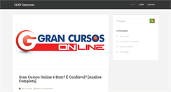 Desktop Screenshot of ceavconcursos.com.br