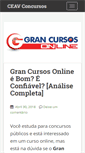 Mobile Screenshot of ceavconcursos.com.br